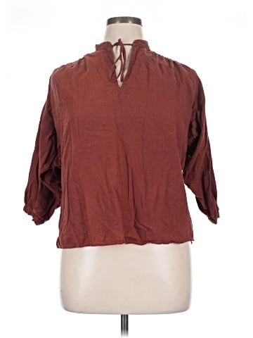 Uniqlo 3/4 Sleeve Blouse (view 1)
