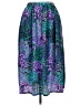 TanJay 100% Polyester Paisley Purple Casual Skirt Size 10 - photo 1