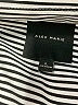 Alex Marie 100% Polyester Stripes Silver Long Sleeve Blouse Size L - photo 7