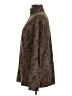 Lands' End 100% Polyester Animal Print Brown Pullover Sweater Size L (tall) - photo 5