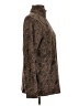 Lands' End 100% Polyester Animal Print Brown Pullover Sweater Size L (tall) - photo 4