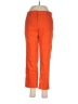 Ann Taylor Solid Orange Linen Pants Size 6 (petite) - photo 1