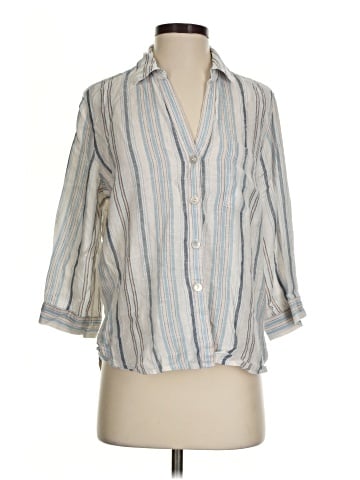 Rails 3/4 Sleeve Button-Down Shirt (view 1)