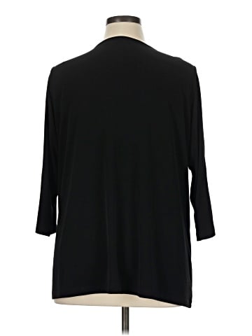 Susan Graver 3/4 Sleeve Top (view 2)
