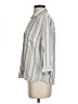 Rails Stripes Gray 3/4 Sleeve Button-Down Shirt Size XS - photo 5
