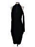 Milly Solid Black Cocktail Dress Size S - photo 2