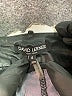 David Lerner Metallic Black Faux Leather Shorts Size S - photo 3