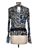 Sunny Leigh Black Long Sleeve Blouse Size L - photo 2