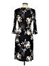 Anne Klein Print Black Cocktail Dress Size 2 - photo 2