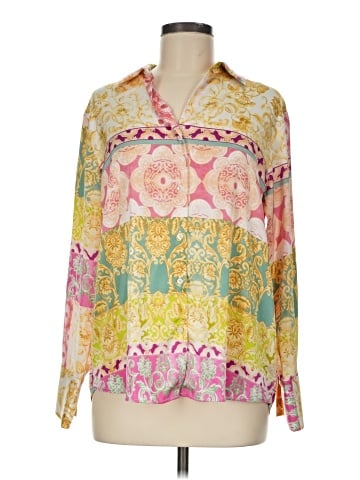 Cupcakes & Cashmere Long Sleeve Blouse (view 1)
