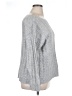 Terra & Sky 100% Polyester Gray Pullover Sweater Size 1X - photo 4