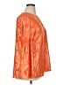 MICHAEL Michael Kors 100% Polyester Orange Long Sleeve Blouse Size XL - photo 4