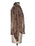 Sara Campbell 100% Polyester Animal Print Brown Long Sleeve Blouse Size XS - photo 4