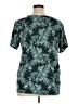J.Jill Tropical Teal Short Sleeve Blouse Size XL - photo 2
