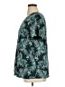 J.Jill Tropical Teal Short Sleeve Blouse Size XL - photo 5