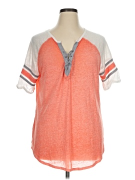 Bobbie Brooks Short Sleeve Henley