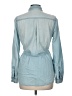 a:glow 100% Cotton Blue Long Sleeve Top Size M - photo 2