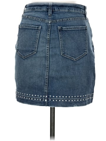 a.n.a. A New Approach Denim Skirt (view 2)