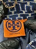 Tory Burch 100% Cotton Blue Coat Size 10 - photo 6