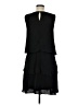 Sam Edelman 100% Polyester Solid Black Casual Dress Size 8 - photo 2