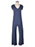 Project Social T Solid Blue Jumpsuit Size M - photo 1