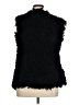 Max Edition 100% Polyester Black Faux Fur Vest Size XL - photo 2