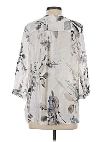 Ethyl 3/4 Sleeve Blouse (view 2)