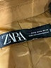 Zara 100% Polyester Tan Blazer Size M - photo 6