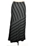 Matty M Chevron-herringbone Gray Formal Skirt Size XL - photo 1
