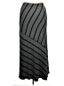 Matty M Chevron-herringbone Gray Formal Skirt Size XL - photo 2