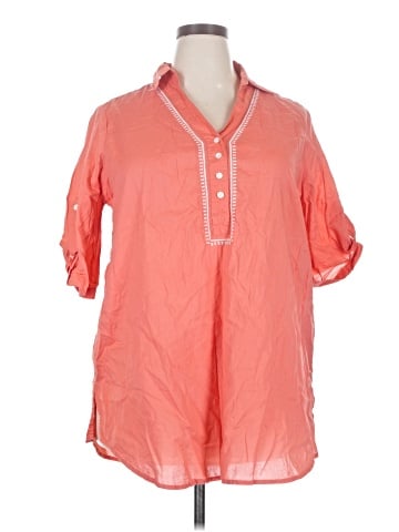 Woman Within Casual Dress (view 1)