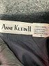 Anne Klein II 100% Wool Solid Black Wool Skirt Size 6 - photo 4