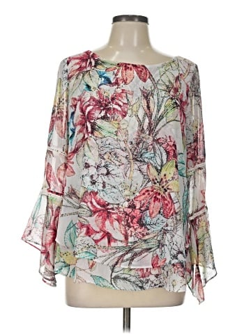 Sioni 3/4 Sleeve Blouse (view 1)