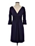 Max Studio Solid Purple Casual Dress Size S - photo 1