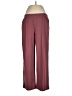 Chico's Solid Burgundy Casual Pants Size Med Petite (1) - photo 1