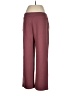Chico's Solid Burgundy Casual Pants Size Med Petite (1) - photo 2