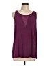 Halogen Burgundy Sleeveless Blouse Size L (estimated) - photo 1