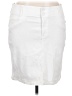 Apt. 9 Solid White Casual Skirt Size 14 - photo 1