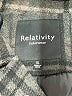 Relativity Plaid Gray Coat Size XL - photo 6