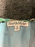 North Style 100% Polyester Teal Sleeveless Blouse Size M - photo 7