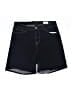 Assorted Brands Solid Blue Denim Shorts Size 16 - photo 1