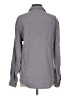 Splendid 100% Cotton Houndstooth Gray Long Sleeve Button-Down Shirt Size XS - photo 2