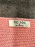 Tic : Toc 100% Polyester Pink Cardigan Size S - photo 7