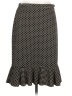 MICHAEL Michael Kors 100% Polyester Polka Dots Black Formal Skirt Size 10 - photo 1