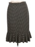 MICHAEL Michael Kors 100% Polyester Polka Dots Black Formal Skirt Size 10 - photo 2