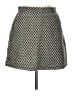 Forever 21 Chevron-herringbone Gray Casual Skirt Size L - photo 1