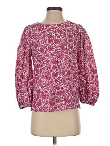 Liberty Art Fabrics for J.Crew 3/4 Sleeve Blouse (view 1)