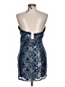 Maeve Print Blue Cocktail Dress Size L - photo 2