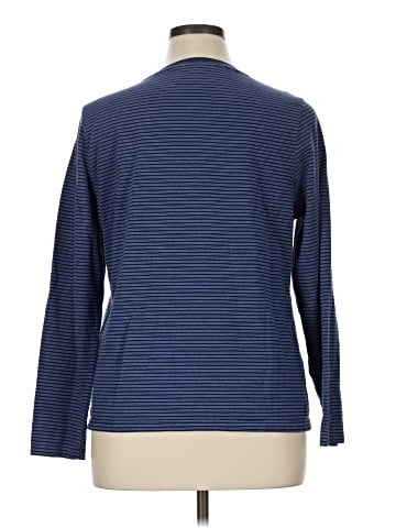 St. John's Bay Long Sleeve Henley (view 2)