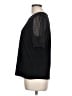 CeCe Black Short Sleeve Top Size L - photo 5